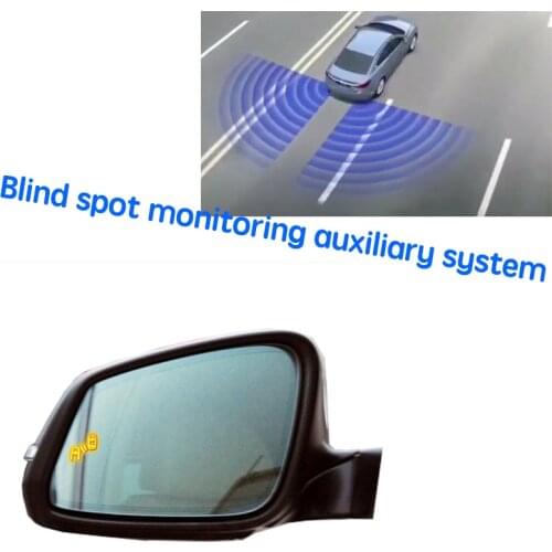Car BSD BSM BSA Blind Area Spot Warning Drive Mirror Rear Radar Detection System For BMW 7 F01 F02 F03 F04 2008~2015