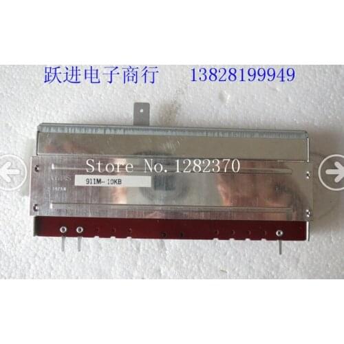 [BELLA] Japans imports ALPS12.8 cm 911M-10KB fever associated with a single track straight slide potentiometer fader-5pcs/lot