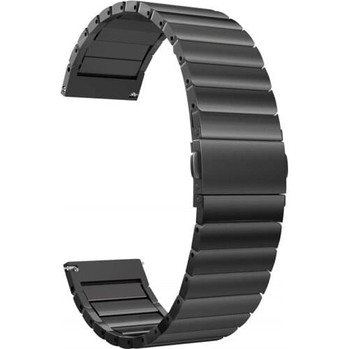 22mm Stainless Steel Wrist Band for Galaxy Watch 46mm/Gear S3 20mm Link Bracelet for Samsung Galaxy active2 40mm 44mm strap