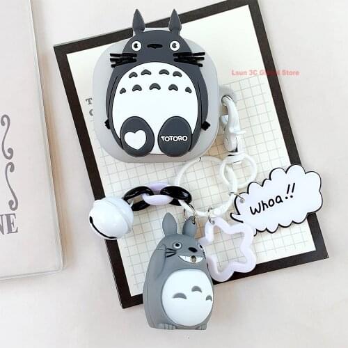 Cute Cartoon Earphone Cover for Samsung Galaxy Buds Live 2020 Case Bluetooth Earphone Shockproof Silicone Case Box Accessories