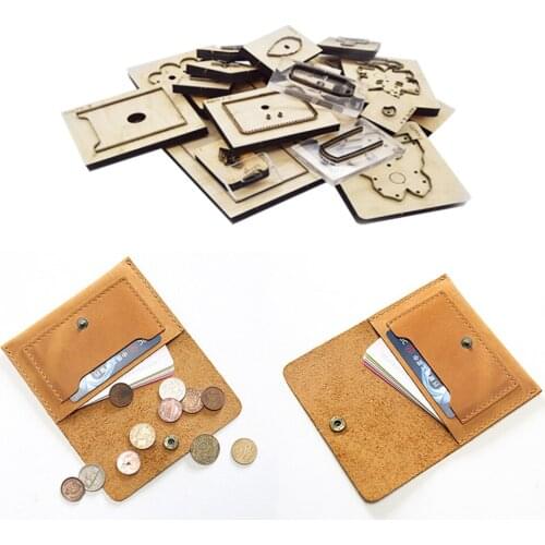 Decorative Wood Cutting Die Removable Cutting Dies New Die Cut Wood Dies Cut Diy New Coin Purse Card Package Cutting Mold
