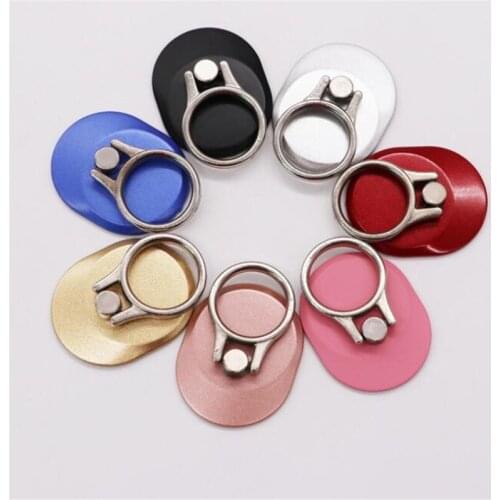 UVR Ellipse Finger Ring Smartphone 360 Degree Phone Stand Holder Oval Mobile Phone Holder Stand For iPhone iPad All Smart Phone