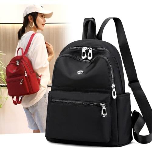 Vento Marea Travel Women Backpack Casual Waterproof Youth Lady Bag Female Large Capacity Womens Shoulder Bags 2021 Red Rucksack