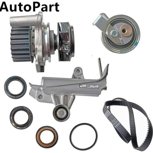 06B 109 119 F 06A 121 011 H 1Set Water Pump/Damper/Roller/Timing Belt Kit For Audi A4 A4 Quattro Volkswagen Passat 038103085E