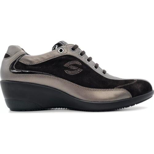 STONEFLY Sneaker women Frey dark brown