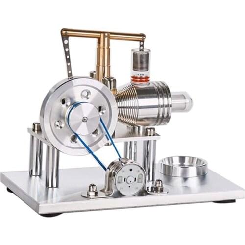 Air Stirling Engine Motor Model Electricity Generator Balance Stirling Engine Science Experiment Kit Set Educational Toy