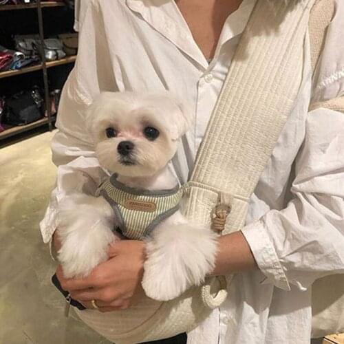 Cat Carrier Pet Backpack Cat Travel Portable and Comfortable Pure Cotton One-Shoulder Messenger Pet Supplies