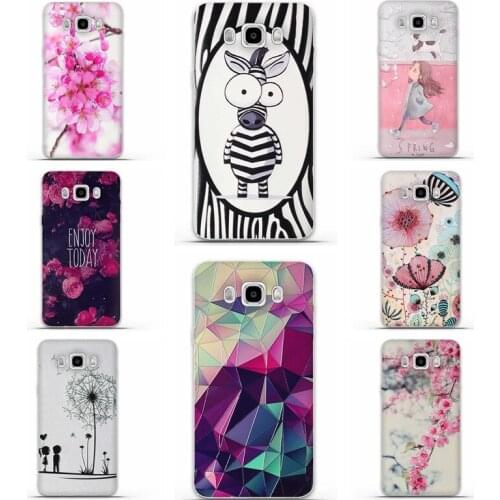 For Samsung Galaxy J7 2016 Case Silicone TPU Animal Cartoon Soft TPU Back Cover Coque Funda For Samsung J7 2016 J710F Phone Case