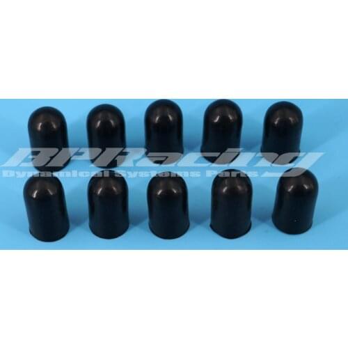 10pcs Inner Diameter 4mm/6/8/10/12/16/18/20/25/28/30/32mm Silicone Blanking Cap Intake Vacuum Hose End Bung Plug Silicon Cap