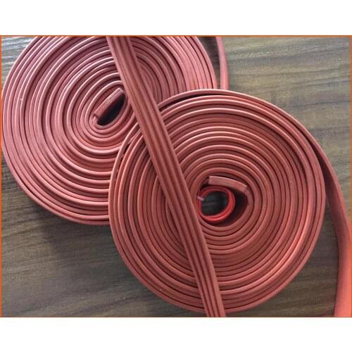 50mmx8M 1200W 220V Silicone Heater , Flexible Heating Element Silicon rubber waterproof cable heating pipeline heater band