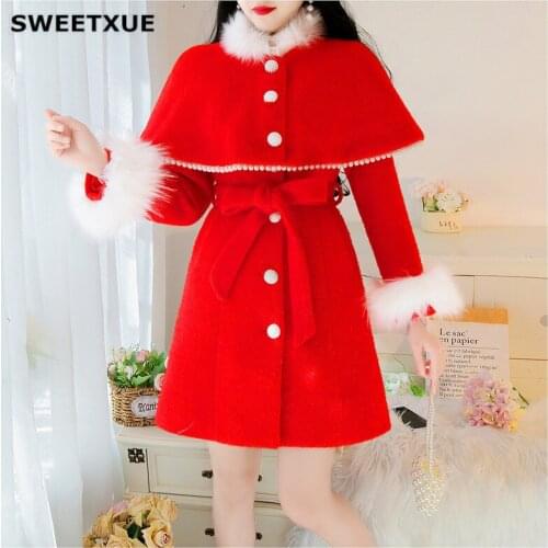 Женские пальто с воротником SWEETXUE China At AliExpress