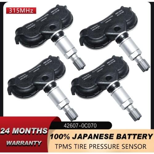 Car Tire Pressure Monitor Sensor TPMS for Toyota Sequoia 2008-2013 Sienna 2006-2014 Tundra 2006-2014 42607-0C070