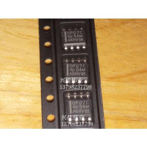 10PCS New original OP07C SOP-8 OP07CDR bipolar op amp TI Texas