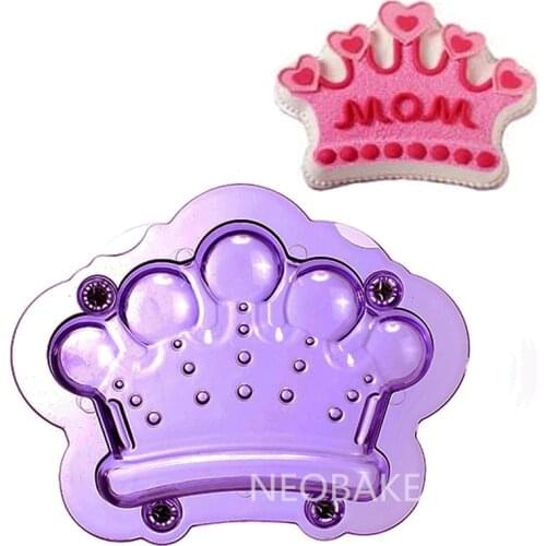 3D Chocolate Mold Crown Candy Decoration Molds Cake Decorating Tools DIY Home Baking Pastry Tools Cake Topper Bakeware Crowns