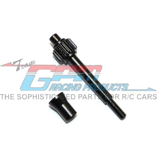 GPM STEEL TRANSMISSION GEAR SHAFT For AXIAL SMT10 GRAVE DIGGER AX90055 RC Upgrade