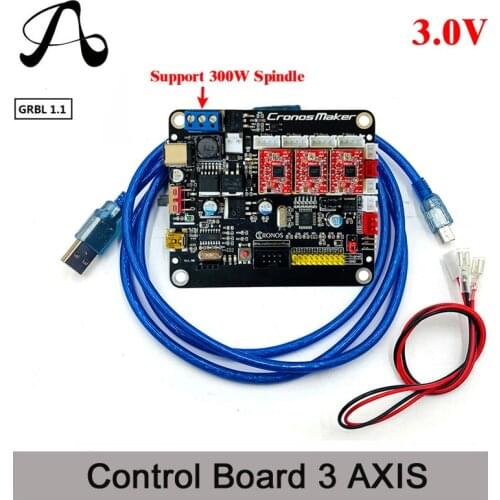 GRBL1.1 USB Port CNC Engraving Machine Control Board, 3 Axis Control Board Integrated Driver ,CNC controller upgrade grbl