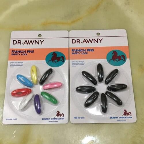 HP002 high quality scarf pin hijab pins safety clip nice colors can choose colors