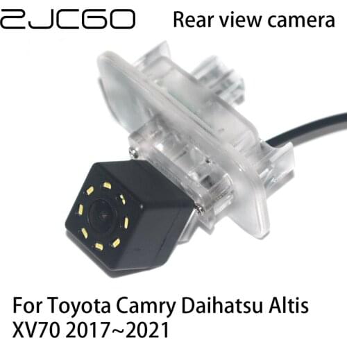 ZJCGO Car Rear View Reverse Backup Parking Reversing Camera for Toyota Camry Daihatsu Altis XV70 2017~2021