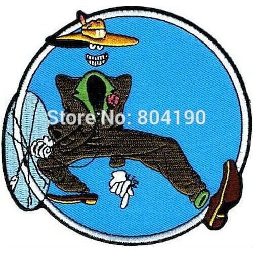 4" Grateful Dead Shakedown Street Pimp Suit Invisible Guy Man Music Band Heavy Metal Iron On Patch Tshirt TRANSFER APPLIQUE