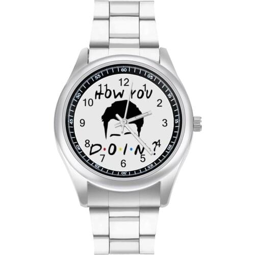 Friends Tv Quartz Watch Exclusive Boy Wrist Watch Design Steel Sport High Quality Wristwatch