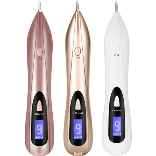Laser Plasma Pen Tattoo Mole Removal Dark Spot Remover LCD Skin Care Point Pen Skin Wart Tag Tattoo Removal Tool Beauty Care