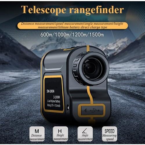 Standard 1000A Laser Rangefinder Tool Distance Meter 1500 Laser Ruler Build Measure Digital Ruler Mini Laser Range Finder Golf