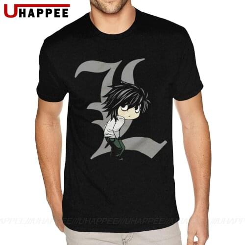 Death Note Tees Shirt Gentlemen Fashion Designer T-Shirts Mens Short Sleeved Cheap Brand Official Apparel