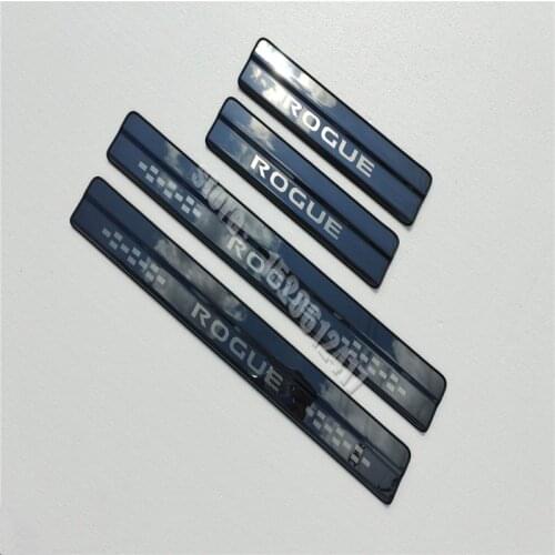 For Nissan Rogue X-Trail T32 2014-2021 stainless steel sill Door Sill Car Styling Pedal Scuff Cover Protector Sticker