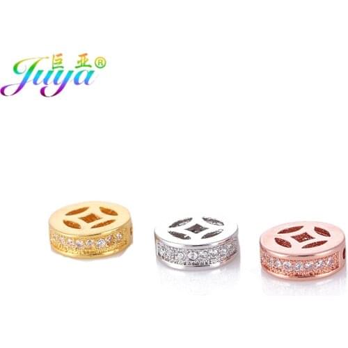 Wholesale Metal Beads Jewelry Finding Supplies Gold Spacer Charm Beads Accessories For Beadwork Perles Jewelry DIY Making