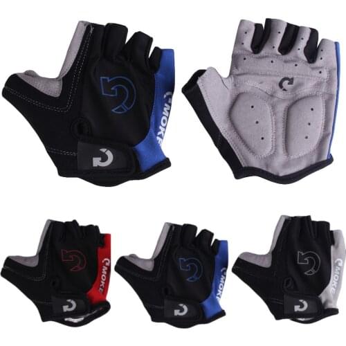 Cycling Bicycle Motorcycle Sport Gel Half Finger Gloves Size S- XL 3 Colors Summer Mountain Bike Gloves Outdoor Riding Equipment