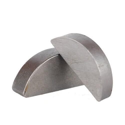 10pcs width 5mm Semicircle Crescent key Type C Round keys pin height 16mm-25mm length 6.5mm-10mm GB1099