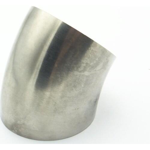 4" 102mm OD 304 Stainless Steel Sanitary Weld 45 Degree Elbow Pipe Fitting For Home Brew Homebrew Wine Beer Brewing