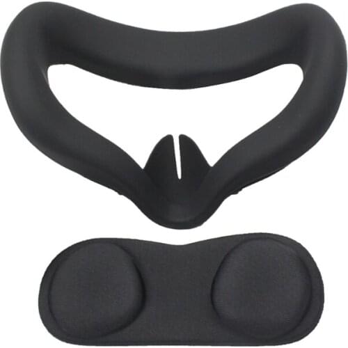 Silicone Eye Mask Cover Pad for oculus Quest 2 VR Headset Anti-sweat Eye Cover Q81F