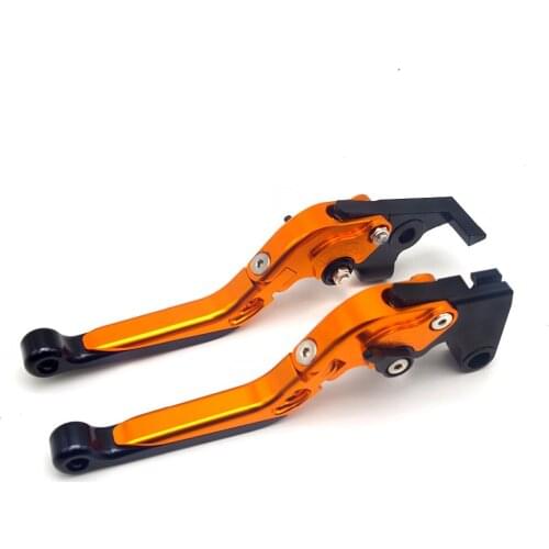 Folding Extendable motorcycle brake clutch levers FOR KTM 690 Duke 2008 2009 2010