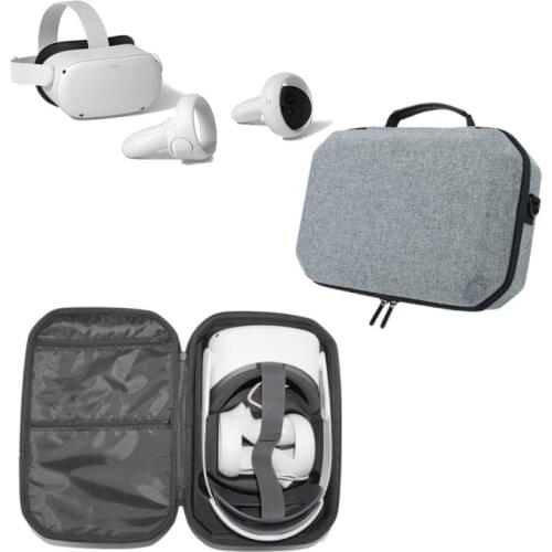 New Storage Bag For Oculus Quest 2 VR Glasses And Accessories EVA Protective Travel Hard Box For Oculus Quest 2 Bag