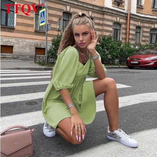 TTQV Loose Summer Dresses