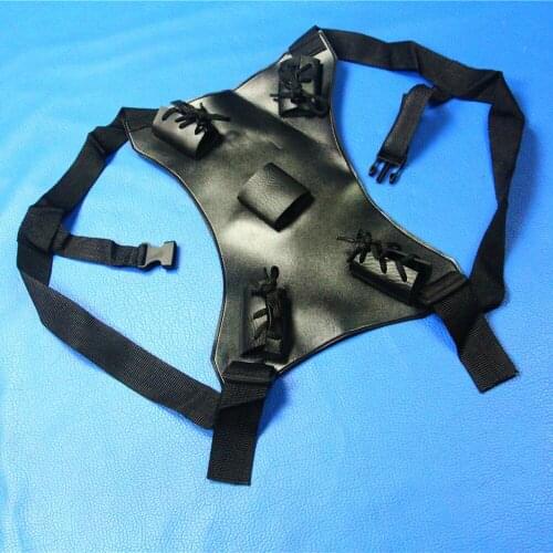 Childrens Adult Sword Universal Leather Single Shoulder Double Shoulder Strap Diagonal Straddle Strap Cosplay Prop for Katana