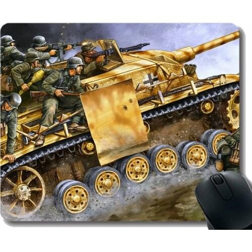 Your own Customized Mousepad,Military Sturmgeschütz III Rubber Base Mouse Pads