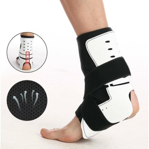1pcs Ankle Brace Support Sports Adjustable Ankle Strap Sports Foot Orthosis Stabilizer Ankle Protector Plantar Fasciitis Wrap