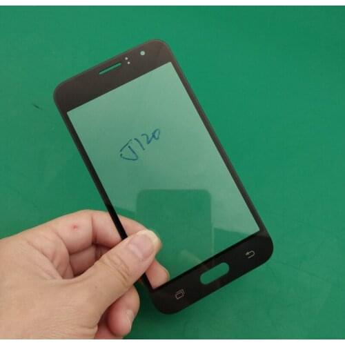 5pcs glass+oca film originaL LCD Front Touch Screen Glass Outer Lens repaireFor Samsung Galaxy J1 2016 J120 J120F Express 3 J120