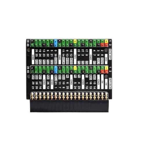 Raspberry Pi 400 GPIO Header Adapter, Header Expansion, 2x 40PIN Header