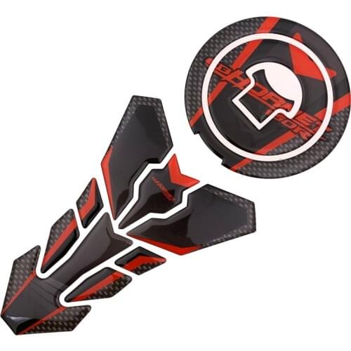 Moto accessory Combo Fuel Tank Pad Stickers Motorcycle decoration decal for Hornet 160 R