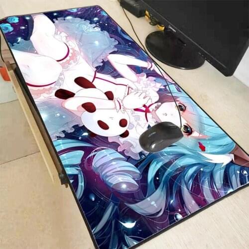 Mairuige Sexy Anime Large Gaming Mouse Pad Lockedge Mouse Mat Keyboard Mat Table Mat Desk Mat For Notebook Laptop Gamer Mousepad