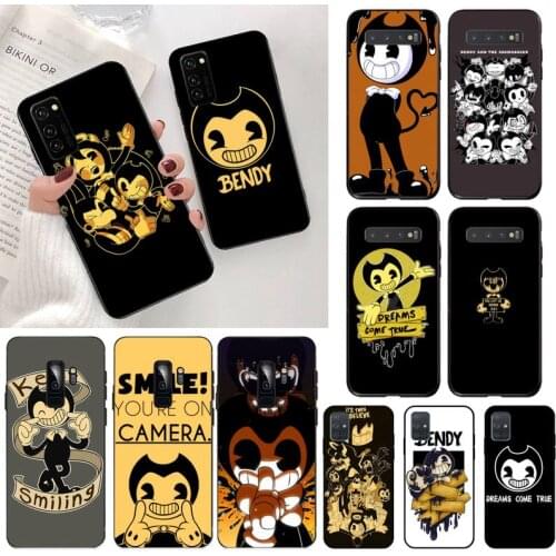Bendy the ink machine Phone Case for Samsung S20 plus Ultra S6 S7 edge S8 S9 plus S10 5G lite 2020