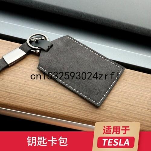 For Tesla Model 3 key case card case high grade card type intelligent remote control case