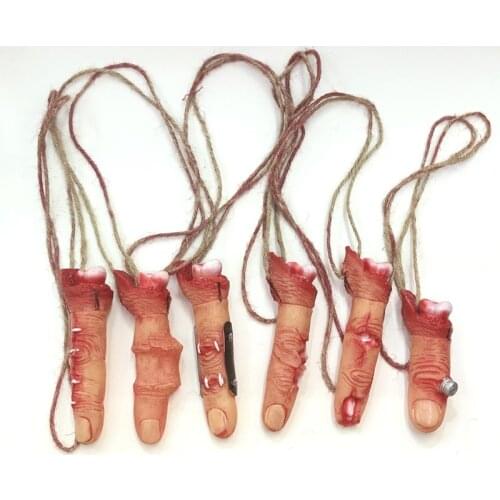 Halloween Decoration Props Bloody broken finger Horror Haunted House Decorative Props For Halloween Party Supplies