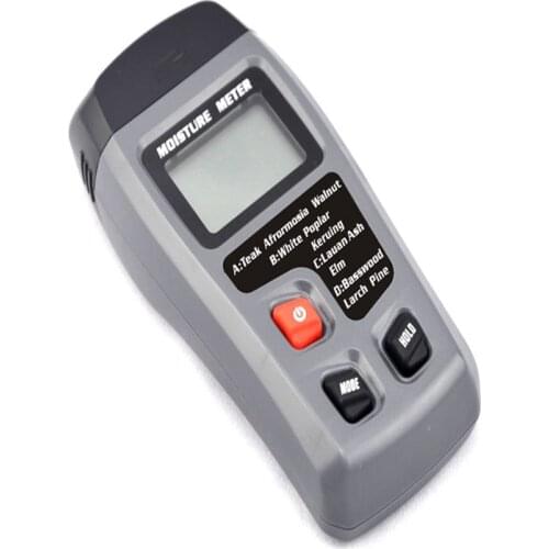 2Pins Digital Wood Moisture Meter LCD Display Humidity Tester Timber Damp Detector Hygrometer Range 0~99.9% Free Shipping