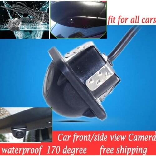 Fuwayda auto ccd car camera front side camera Universal front Rear 170 wide angle waterproof night vision HD ccd
