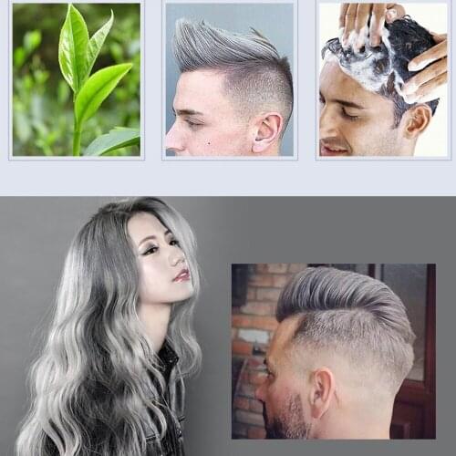 7 Colors Unisex DIY Hair Color Wax Mud Dye Cream Temporary Modeling Hair Color Tool For Stage Party Makeup