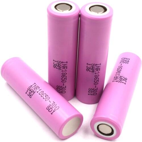 Li-ion 3000mAh 30Q 10 pieces battery cell 18650 rechargeable battery,power tool battery,discharge current 15A,Li-ion battery